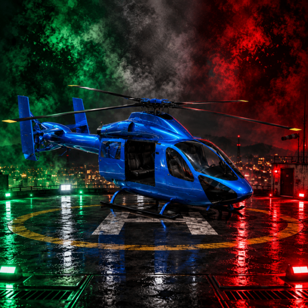 Helicóptero Utilitário Buckingham Conada